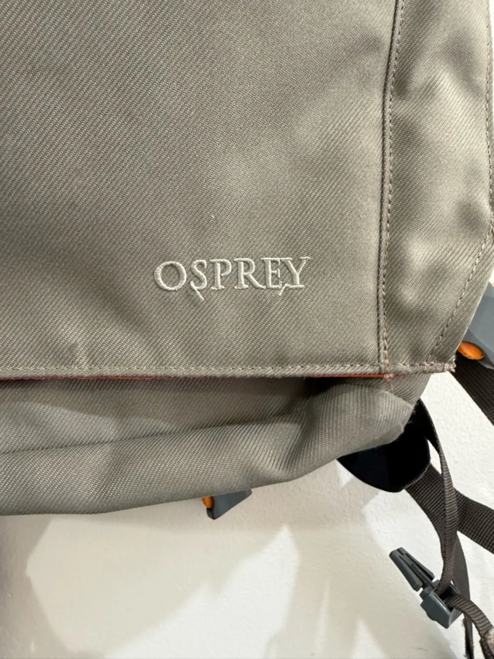 OSPREY Olive Green Backpack with Scopely Embroidery